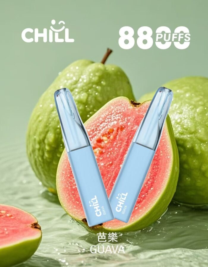 【續航怪獸-全新上市】CHILL 拋棄式 8888口電子煙：圖片 4