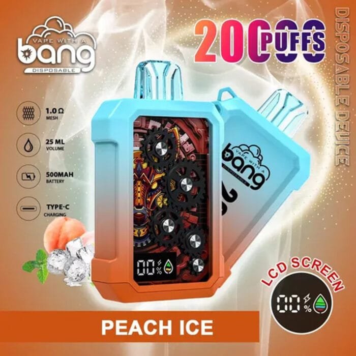 Bang Wheel 20000 Puffs 拋棄式電子煙 超大容量可充電霧化棒 歐美爆款：圖片 2