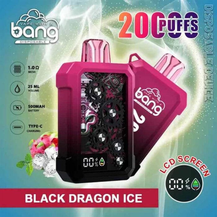 Bang Wheel 20000 Puffs 拋棄式電子煙 超大容量可充電霧化棒 歐美爆款：圖片 4