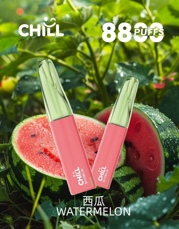 【續航怪獸-全新上市】CHILL 拋棄式 8888口電子煙：圖片 3