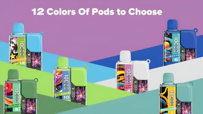 Meel Boost 10000 Puffs 最新麻將盒子 一次性拋棄式電子煙：圖片 2