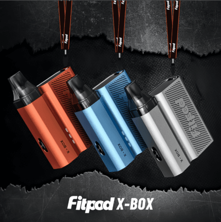 FITPOD X-BOX SLYEEKS斯萊克四代套裝 主機實拍 1300mAh 大電池 7-11貨到付款